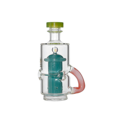 Mini French Press Recycler Rig Glass Attachment for Puffco Peak OG & Pro