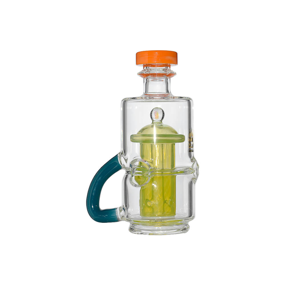 Mini French Press Recycler Rig Glass Attachment for Puffco Peak OG & Pro