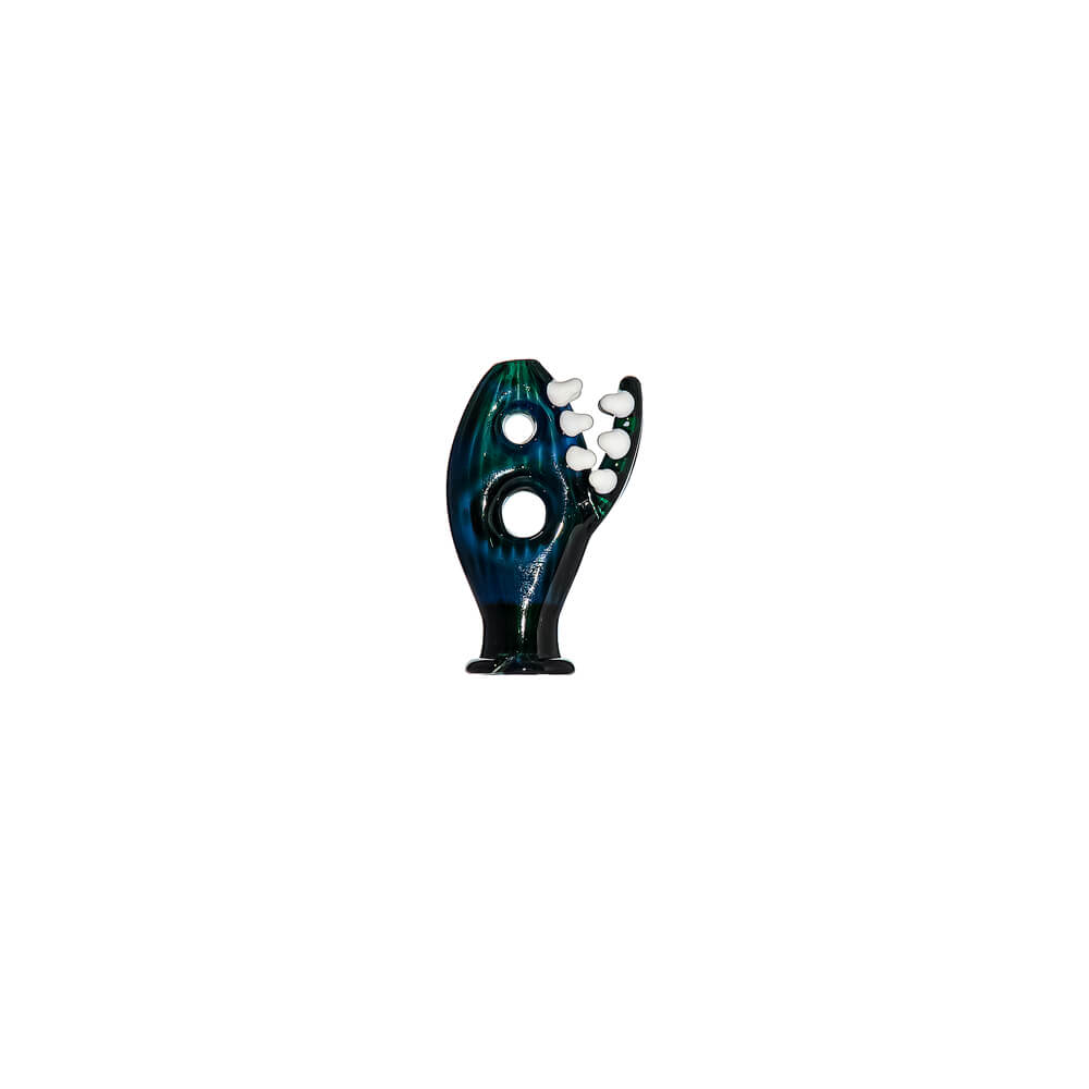 CALIBEAR GLASS DINO PIVOT MOUTHPIECE- Premium puffco glass attachment from Calibear Glass. Ideal for dabbing, providing smooth hits and durability. Shop high-quality dab rigs, water pipes, bongs, erig glasses and glass smoking accessories at Calibear Glass. Elevate your smoking experience with a durable and stylish glass dab rig. Free shipping on all orders.