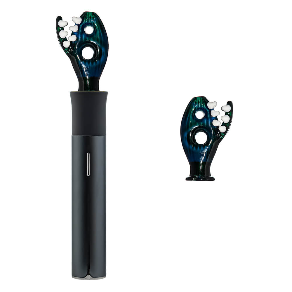 CALIBEAR GLASS DINO PIVOT MOUTHPIECE- Premium puffco glass attachment from Calibear Glass. Ideal for dabbing, providing smooth hits and durability. Shop high-quality dab rigs, water pipes, bongs, erig glasses and glass smoking accessories at Calibear Glass. Elevate your smoking experience with a durable and stylish glass dab rig. Free shipping on all orders.