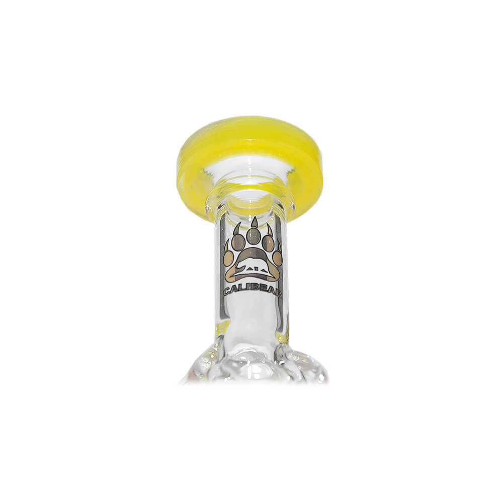 Multi-tube recycler glass attachments for Puffco Peak OG and Pro in clear glass with vibrant external recycling tubes and matching rimmed mouthpieces.