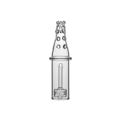 Calibear Octopus Tentacle glass attachment for Dr. Dabber Switch 2 featuring a clear glass matrix percolator and a detailed octopus tentacle mouthpiece with textured suction cups.