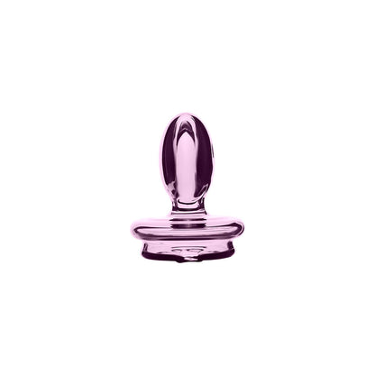 Calibear Pink Heart Dry Glass Attachment for Puffco Peak and Peak Pro smart rigs.