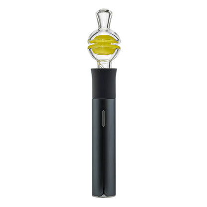 CaliBear premium clear YOYO glass mouthpiece attachment for Puffco Pivot handheld vaporizer.