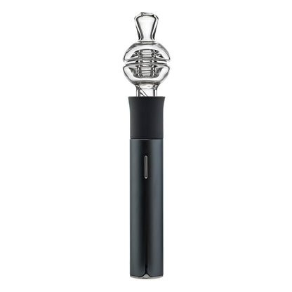CaliBear premium clear YOYO glass mouthpiece attachment for Puffco Pivot handheld vaporizer.