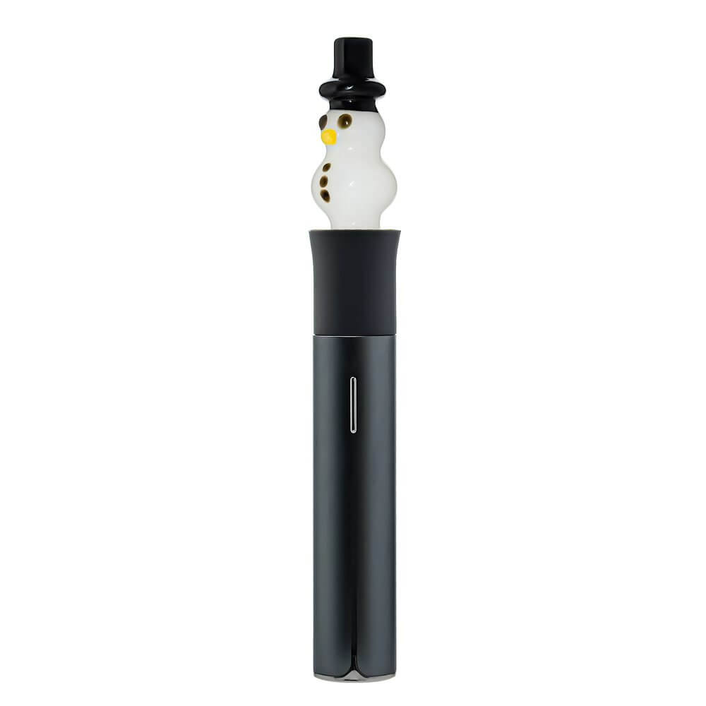 SNOWMAN GLASS TIP FOR PUFFCO PIVOT-Premium puffco glass attachment from Calibear Glass. Ideal for dabbing, providing smooth hits and durability. Shop high-quality dab rigs, water pipes, bongs, erig glasses and glass smoking accessories at Calibear Glass. Elevate your smoking experience with a durable and stylish glass dab rig. Free shipping on all orders.