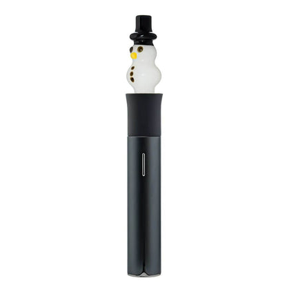 SNOWMAN GLASS TIP FOR PUFFCO PIVOT-Premium puffco glass attachment from Calibear Glass. Ideal for dabbing, providing smooth hits and durability. Shop high-quality dab rigs, water pipes, bongs, erig glasses and glass smoking accessories at Calibear Glass. Elevate your smoking experience with a durable and stylish glass dab rig. Free shipping on all orders.