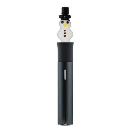 SNOWMAN GLASS TIP FOR PUFFCO PIVOT-Premium puffco glass attachment from Calibear Glass. Ideal for dabbing, providing smooth hits and durability. Shop high-quality dab rigs, water pipes, bongs, erig glasses and glass smoking accessories at Calibear Glass. Elevate your smoking experience with a durable and stylish glass dab rig. Free shipping on all orders.