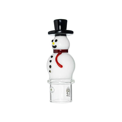 SNOWMAN GLASS TOP ATTACHMENT FOR DR.DABBER SWITCH 2- Premium dr. dabber glass attachment from Calibear Glass. Ideal for dabbing, providing smooth hits and durability. Shop high-quality dab rigs, water pipes, bongs, erig glasses and glass smoking accessories at Calibear Glass. Elevate your smoking experience with a durable and stylish glass dab rig. Free shipping on all orders.