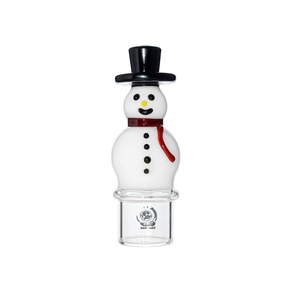 SNOWMAN GLASS TOP ATTACHMENT FOR DR.DABBER SWITCH 2- Premium dr. dabber glass attachment from Calibear Glass. Ideal for dabbing, providing smooth hits and durability. Shop high-quality dab rigs, water pipes, bongs, erig glasses and glass smoking accessories at Calibear Glass. Elevate your smoking experience with a durable and stylish glass dab rig. Free shipping on all orders.