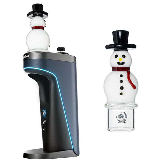 SNOWMAN GLASS TOP ATTACHMENT FOR DR.DABBER SWITCH 2- Premium dr. dabber glass attachment from Calibear Glass. Ideal for dabbing, providing smooth hits and durability. Shop high-quality dab rigs, water pipes, bongs, erig glasses and glass smoking accessories at Calibear Glass. Elevate your smoking experience with a durable and stylish glass dab rig. Free shipping on all orders.