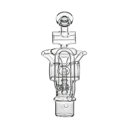 Calibear Swiss Recycler Glass Attachment for Dr. Dabber Switch 2 premium borosilicate Swiss perc recycler glass top