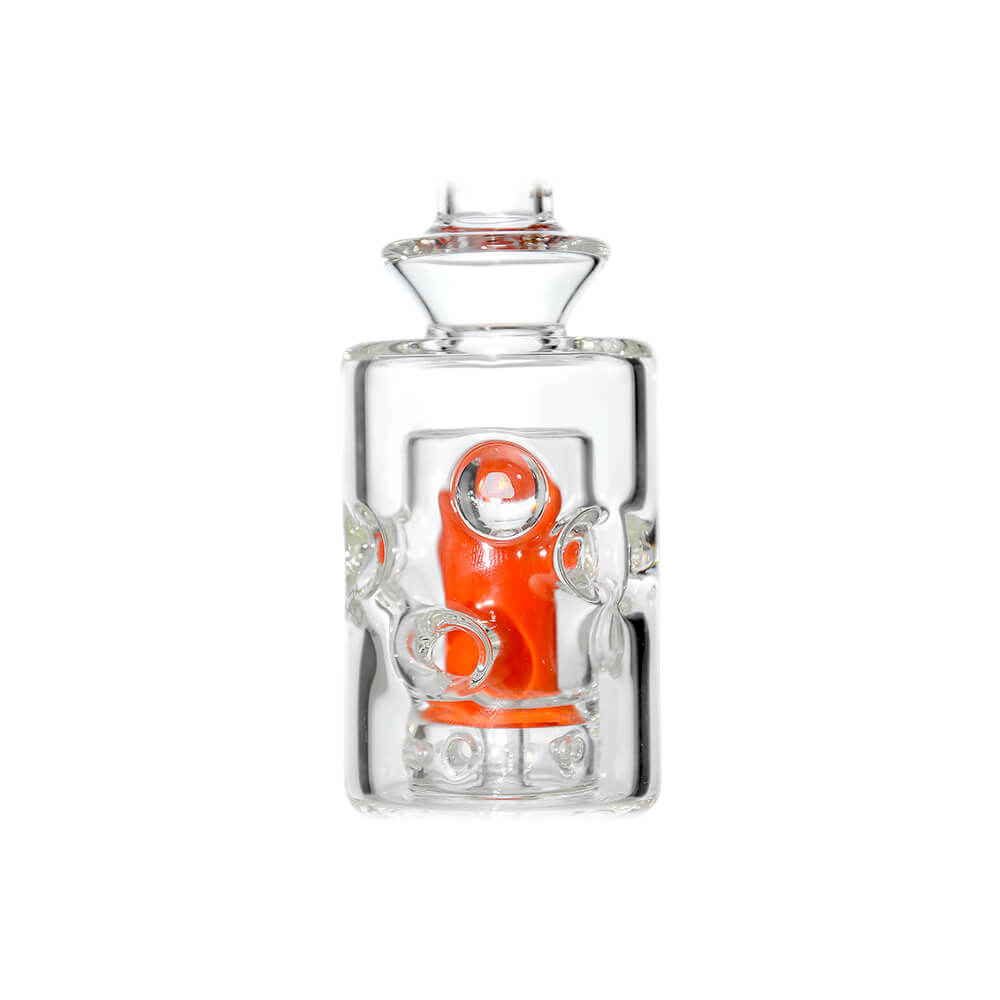 STRAIGHT SWISS GLASS ATTACHMENT W/ OPAL FOR PUFFCO OG & PRO