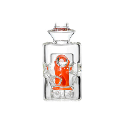 STRAIGHT SWISS GLASS ATTACHMENT W/ OPAL FOR PUFFCO OG & PRO