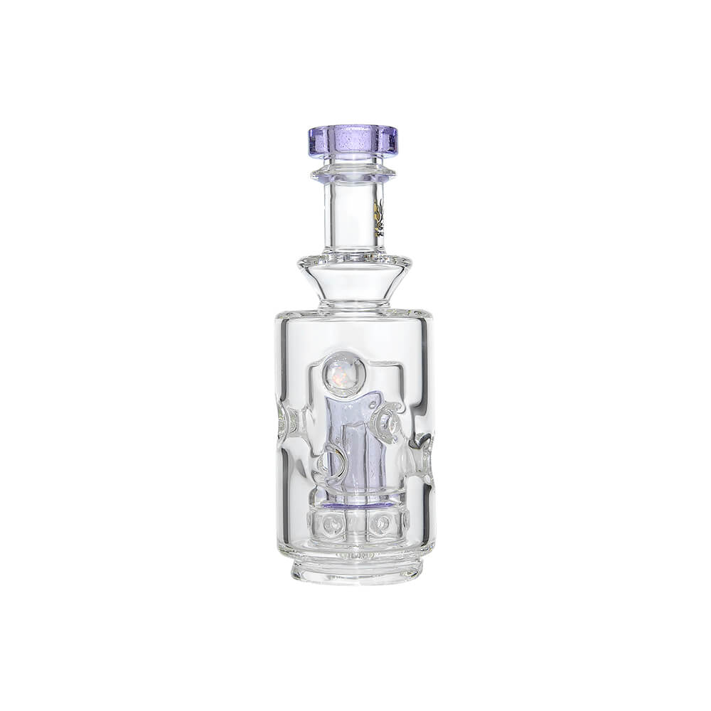 STRAIGHT SWISS GLASS ATTACHMENT W/ OPAL FOR PUFFCO OG & PRO