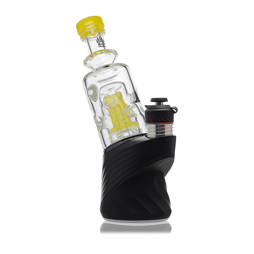 STRAIGHT SWISS GLASS ATTACHMENT W/ OPAL FOR PUFFCO OG & PRO