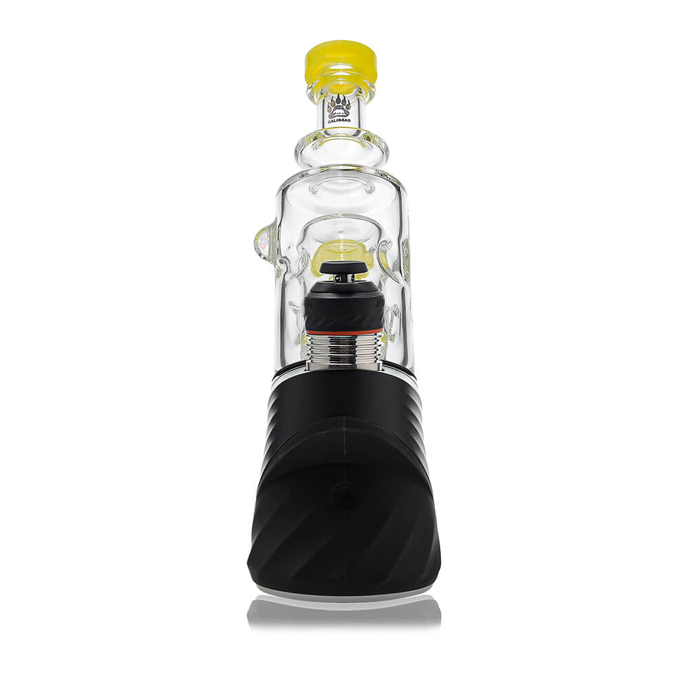 STRAIGHT SWISS GLASS ATTACHMENT W/ OPAL FOR PUFFCO OG & PRO