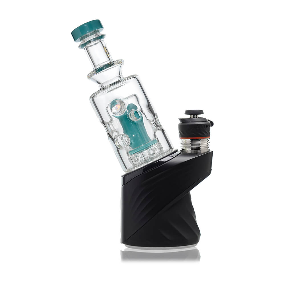 STRAIGHT SWISS GLASS ATTACHMENT W/ OPAL FOR PUFFCO OG & PRO