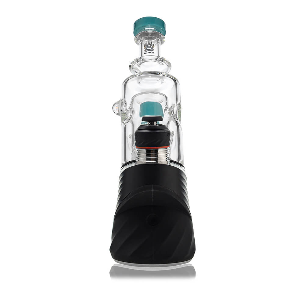 STRAIGHT SWISS GLASS ATTACHMENT W/ OPAL FOR PUFFCO OG & PRO