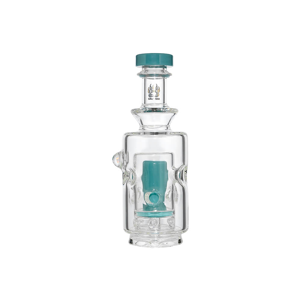 STRAIGHT SWISS GLASS ATTACHMENT W/ OPAL FOR PUFFCO OG & PRO