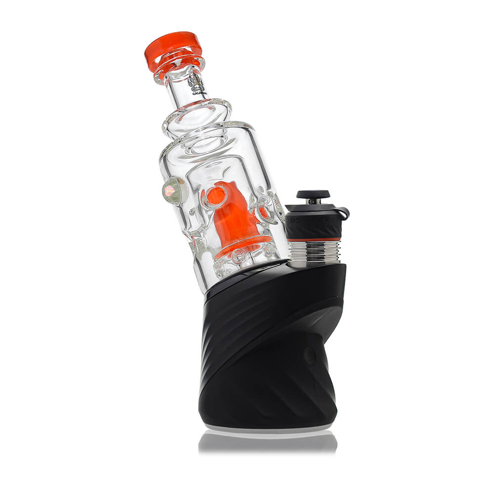 STRAIGHT SWISS GLASS ATTACHMENT W/ OPAL FOR PUFFCO OG & PRO