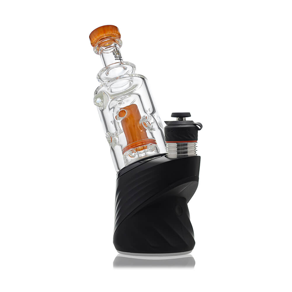 STRAIGHT SWISS GLASS ATTACHMENT W/ OPAL FOR PUFFCO OG & PRO