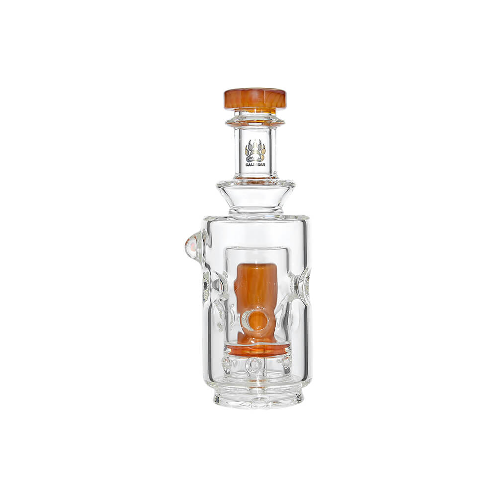 STRAIGHT SWISS GLASS ATTACHMENT W/ OPAL FOR PUFFCO OG & PRO