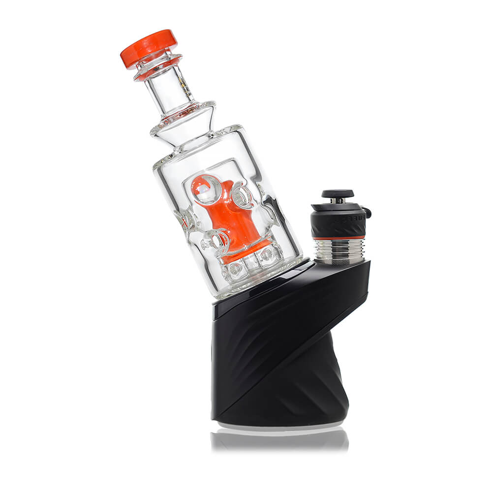 STRAIGHT SWISS GLASS ATTACHMENT W/ OPAL FOR PUFFCO OG & PRO