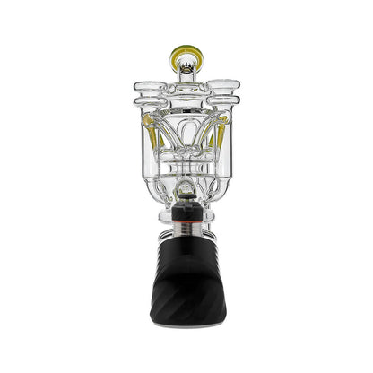 Calibear Triple Vortex Recycler Glass Attachment for Puffco Peak OG & PRO premium borosilicate triple recycler glass top