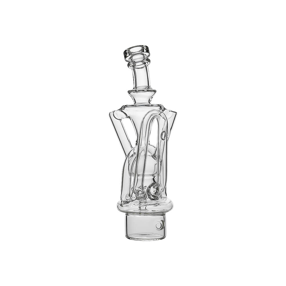 VERTICAL RECYCLER GLASS ATTACHMENT FOR DR.DABBER SWITCH2- Premium dr. dabber glass attachment from Calibear Glass. Ideal for dabbing, providing smooth hits and durability. Shop high-quality dab rigs, water pipes, bongs, erig glasses and glass smoking accessories at Calibear Glass. Elevate your smoking experience with a durable and stylish glass dab rig. Free shipping on all orders.