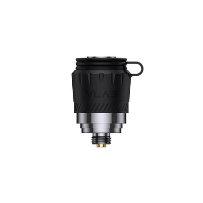 VLAB Halo 3D ceramic chamber with tornado airflow cap for consistent heating and smooth vapor.