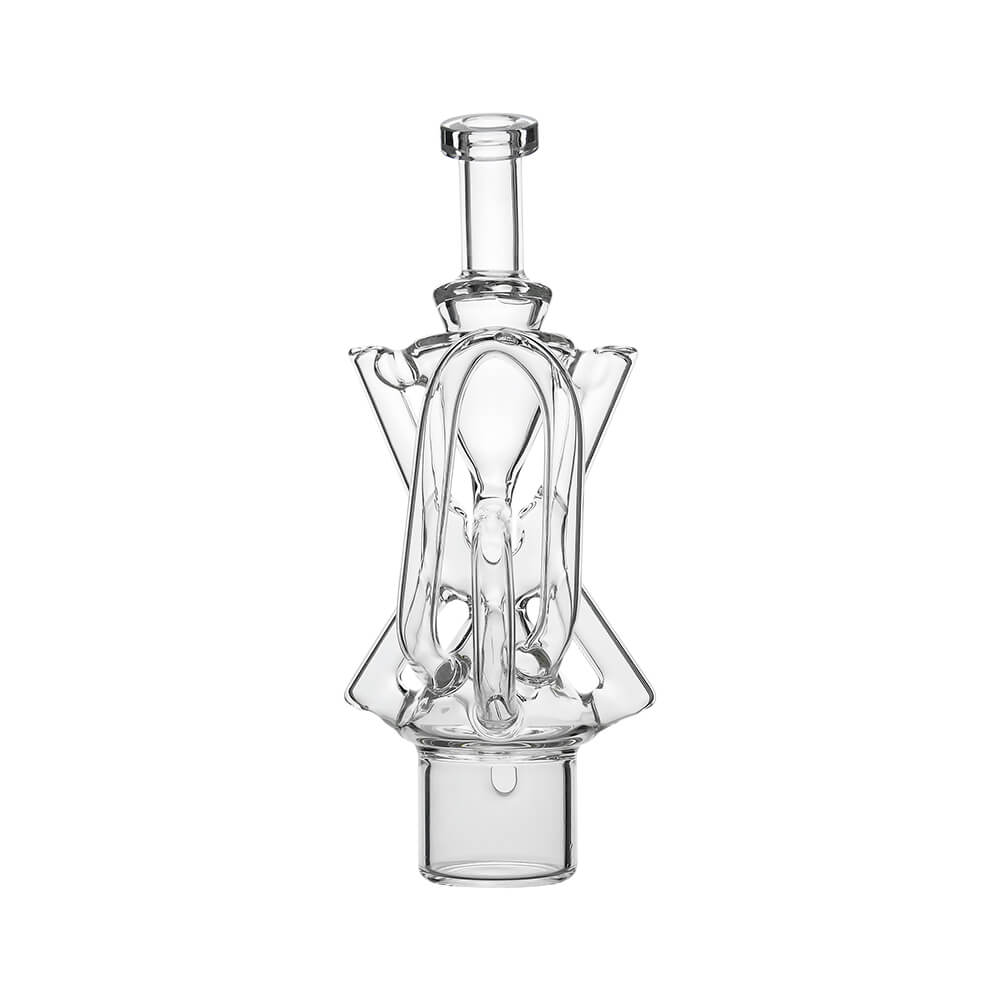 Calibear Xfinity Recycler Glass Attachment for Dr. Dabber Switch 2 premium borosilicate recycler glass top