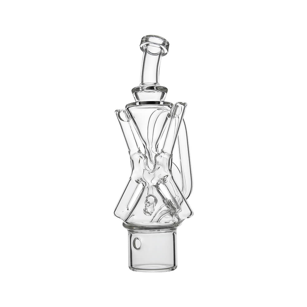 Calibear Xfinity Recycler Glass Attachment for Dr. Dabber Switch 2 premium borosilicate recycler glass top