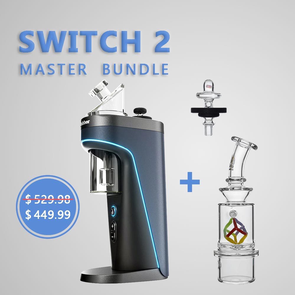 SWITCH 2 MASTER BUNDLE- Premium dr. dabber glass attachment from Calibear Glass. Ideal for dabbing, providing smooth hits and durability. Shop high-quality dab rigs, water pipes, bongs, erig glasses and glass smoking accessories at Calibear Glass. Elevate your smoking experience with a durable and stylish glass dab rig. Free shipping on all orders.