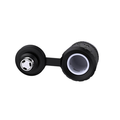 VLAB Halo 3D ceramic chamber with tornado airflow cap for consistent heating and smooth vapor.